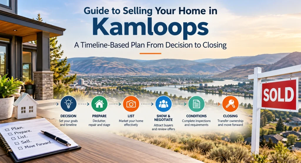 Guide to Selling Your Home in Kamloops: A Timeline-Based Plan From Decision to Closing