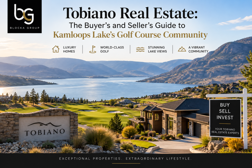 Tobiano Real Estate: The Buyer's and Seller's Guide to Kamloops Lake's Golf Course Community