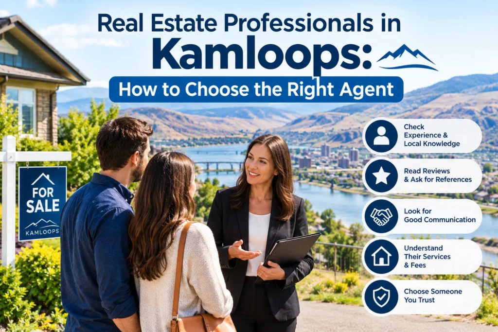 Real Estate Professionals in Kamloops: How to Choose the Right Agent