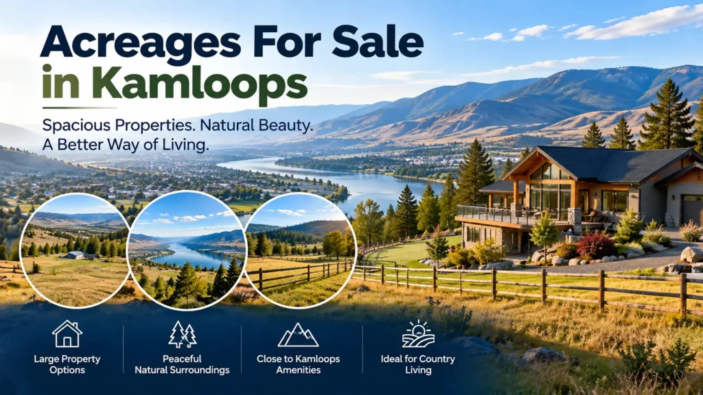 Acreages for Sale in Kamloops: Water Rights, Wildfire Exposure and Land Rules Buyers Should Check First